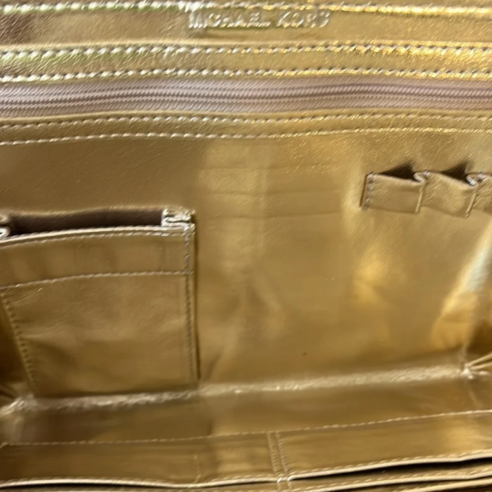 MICHAEL KORS ZIP AROUND TABLET CASE ORGANIZER DOUBLE COMPARTMENT